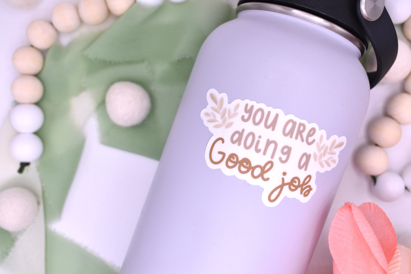 You Are Doing a Good Job Sticker, 3x1.61in