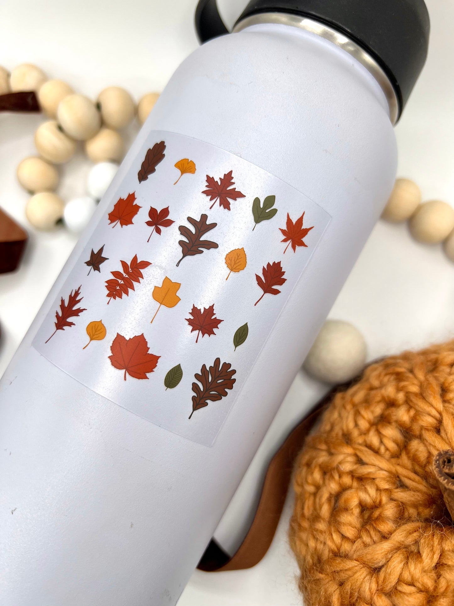 Autumn Leaves Sticker, 2.75x3in